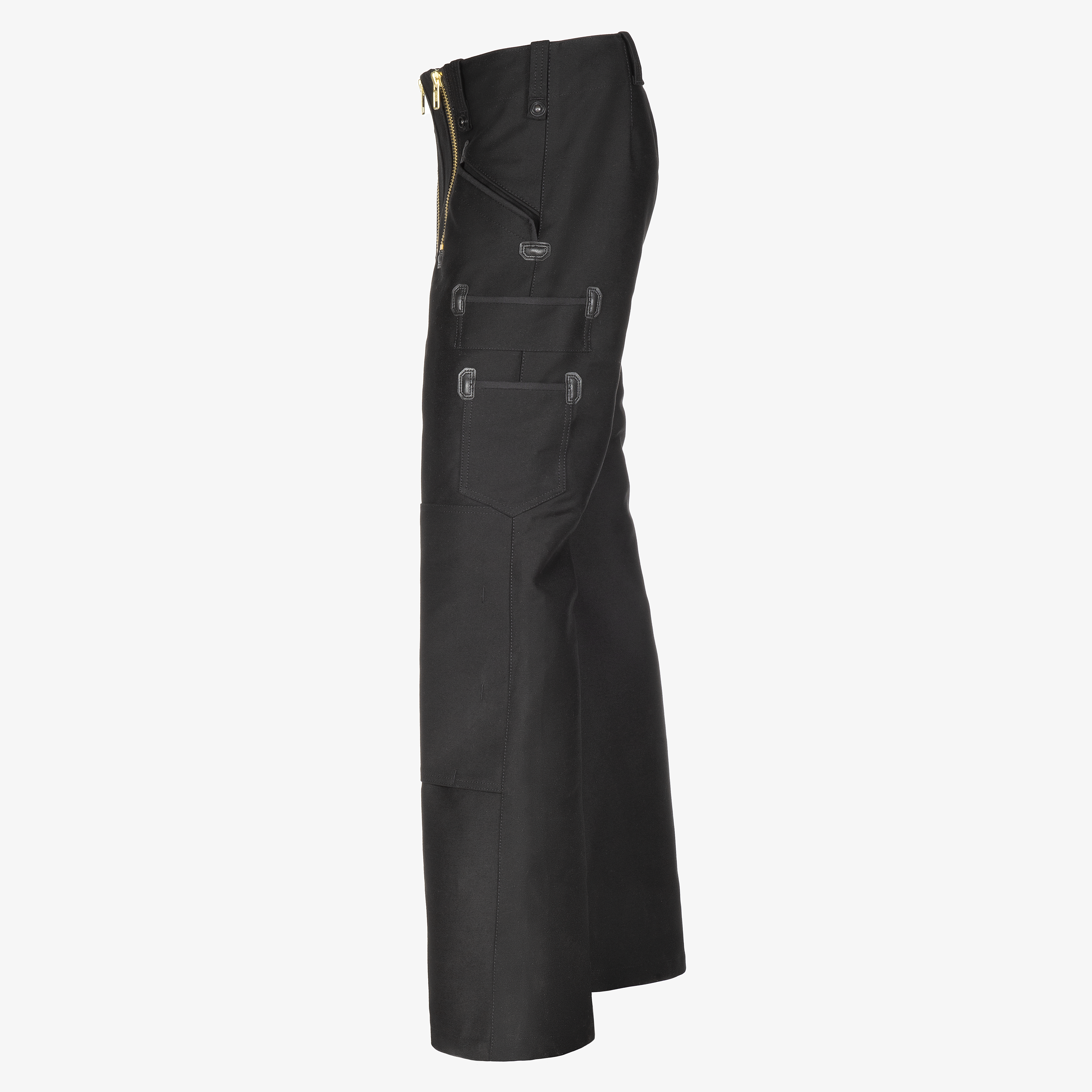 ELIAS guild trousers pilot with bell bottom and knee pockets